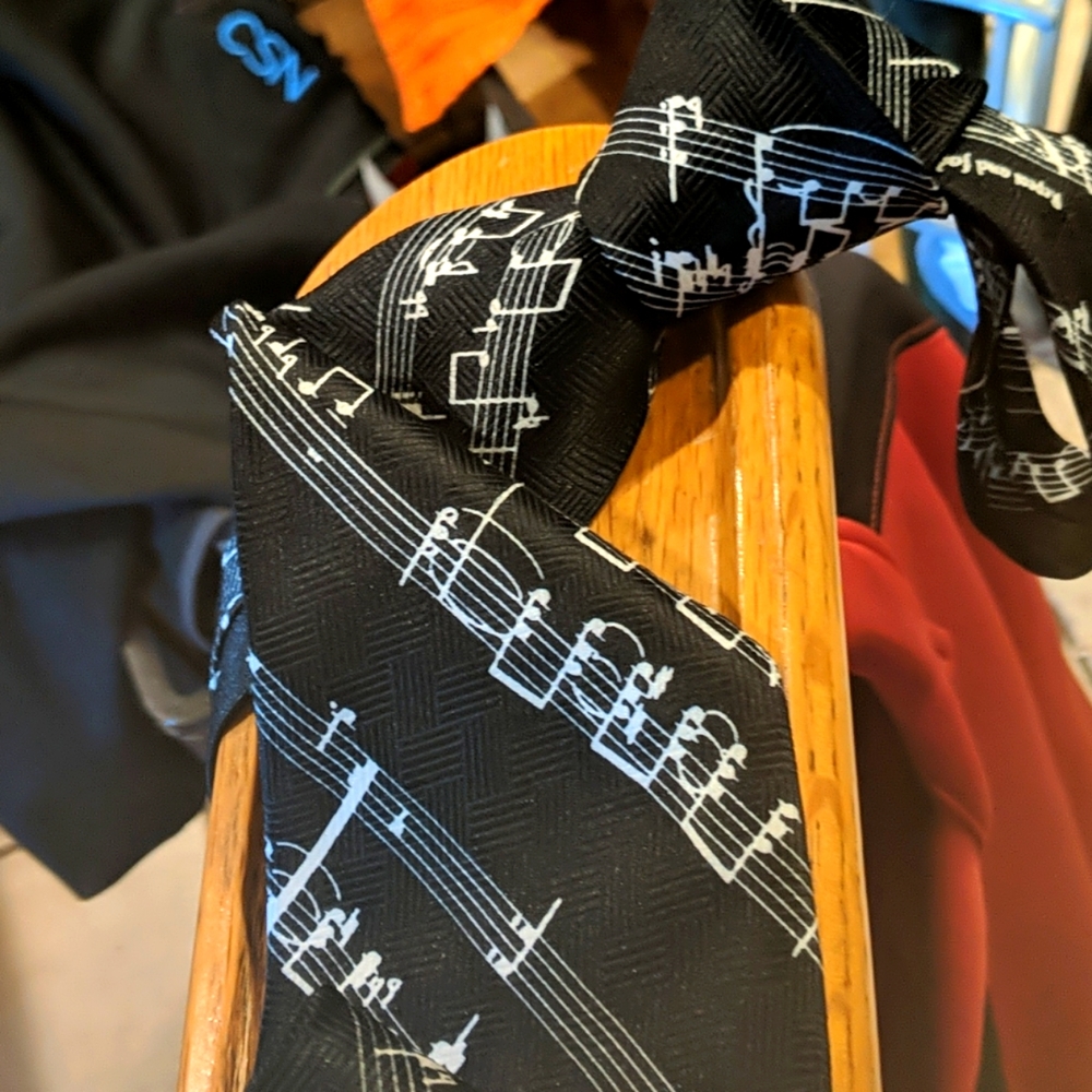 Musician's Tie by Albert Elovitz